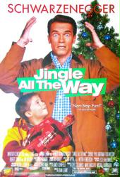 Jingle All the Way movie poster [Arnold Schwarzenegger & Jake Lloyd]