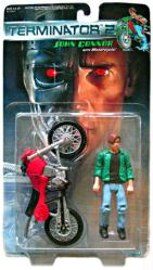 Terminator 2: John Connor action figure with Motorcycle (Kenner/1991)