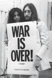 John Lennon poster: John & Yoko/War Is Over (24'' X 36'') New
