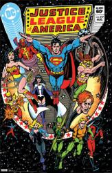 Justice League of America poster: DC Comics Issue 217, Aug 1983 poster
