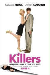 Killers movie poster (2010) [Katherine Heigl & Ashton Kutcher]