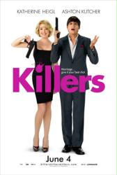 Killers movie poster (2010) [Katherine Heigl & Ashton Kutcher] advance