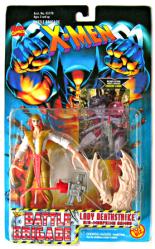 X-Men Battle Brigade: Lady Deathstrike action figure (ToyBiz/1996)