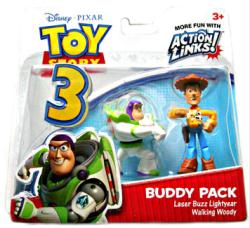 Toy Story 3: Laser Buzz Lightyear & Walking Woody figure Buddy Pack