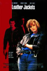 Leather Jackets movie poster [Bridget Fonda & D.B. Sweeney]