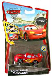 Cars 2 [Lights & Sounds] Lightning McQueen diecast vehicle (Mattel)