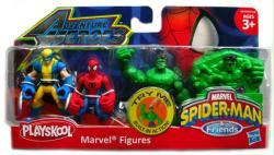 Spider-Man & Friends Adventure Heroes: Wolverine, Spider-Man, Hulk