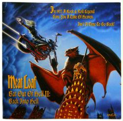 Meat Loaf: Bat Out of Hell II vintage LP/Album poster flat