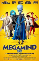 Megamind movie poster (2010) one-sheet