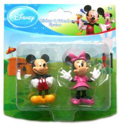 Mickey & Friends [Disney] Mickey Mouse & Minnie Mouse figurines