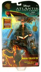 Atlantis: The Lost Empire [Disney] 6'' Milo Thatch figure (Mattel)