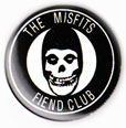 Misfits magnet: The Misfits Fiend Club (1 1/4'' Button Magnet)