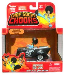 Chop Socky Chooks: Motorized KO Joe figure & Car (JadaToys/2008)