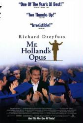 Mr. Holland's Opus movie poster [Richard Dreyfuss] video poster