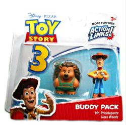 Toy Story 3: Mr. Pricklepants & Hero Woody figure Buddy Pack (Mattel)