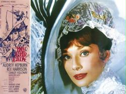 My Fair Lady movie poster [Audrey Hepburn & Rex Harrison]
