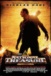 National Treasure movie poster [Nicolas Cage]