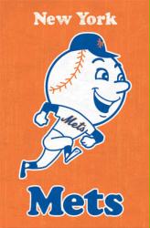 New York Mets poster: Retro Logo (MLB) 22 1/2'' X 34''