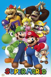 Super Mario poster: Nintendo All-Stars (24'' X 36'') New