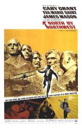 North By Northwest movie poster [Cary Grant] an Alfred Hitchcock film