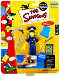 The Simpsons Series 7: Officer Marge action figure (Playmates/2001)