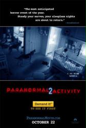 Paranormal Activity 2 movie poster (advance teaser)