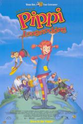 Pippi Longstocking movie poster (1997) video version
