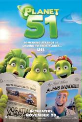 Planet 51 movie poster (2009) advance teaser