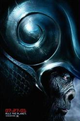 Planet of the Apes movie poster [a Tim Burton film]