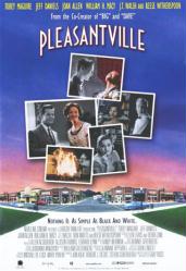 Pleasantville movie poster [Tobey Maguire & Reese Witherspoon] video