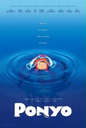 Ponyo movie poster (2008) a Hayao Miyazaki film