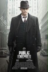 Public Enemies movie poster [Johnny Depp] a Michael Mann film