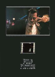 Pulp Fiction 5 1/4'' X 7 1/4'' Senitype film cell [John Travolta]