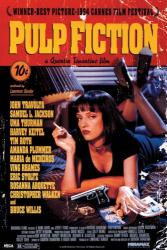 Pulp Fiction movie poster [Uma Thurman] a Quentin Tarantino film