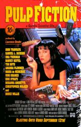 Pulp Fiction movie poster [Uma Thurman] video version (Tarantino)