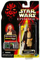 Star Wars Episode 1: Qui-Gon Jinn [Naboo] action figure (Hasbro/1999)