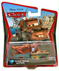 Cars 2 [Disney/Pixar] Race Team Mater 1:55 diecast vehicle (Mattel)