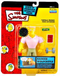 Simpsons Series 11: Rainier Wolfcastle action figure (Playmates/2002)