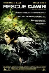 Rescue Dawn movie poster [Christian Bale] a Werner Herzog film