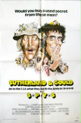S*P*Y*S movie poster [Elliott Gould/Donald Sutherland] SPYS one-sheet