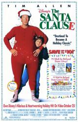 The Santa Clause movie poster [Tim Allen] Disney video poster