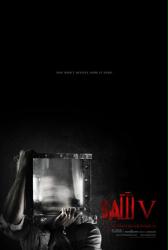 Saw V movie poster [2008) advance teaser