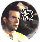 Star Trek pinback: Captain Kirk (2.25'' Button) 1978