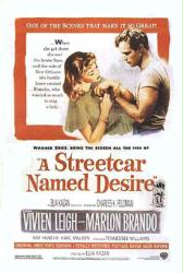 A Streetcar Named Desire movie poster [Marlon Brando & Vivien Leigh]
