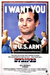 Stripes movie poster [Bill Murray] (an Ivan Reitman film) 27'' X 40''