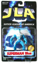 JLA [Justice League of America] Superman Blue figure (Kenner/1998)