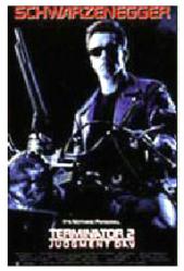 Terminator 2: Judgment Day movie poster [Arnold Schwarzenegger]