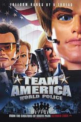 Team America: World Police movie poster (advance one-sheet)