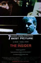 The Insider movie poster [Al Pacino & Russell Crowe] video version