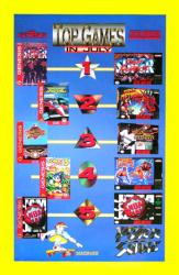 Top 5 Games poster: July 1994 Sega/Genesis & Super Nintendo games